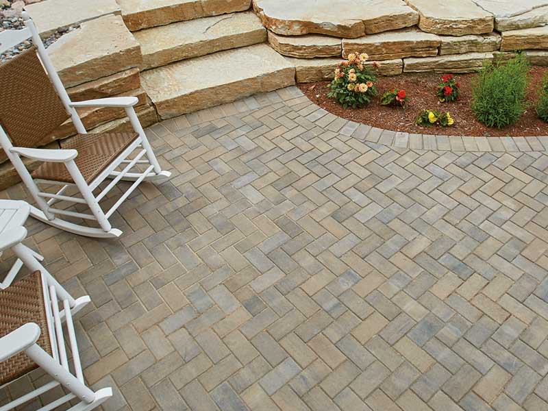 county materials products concrete pavers